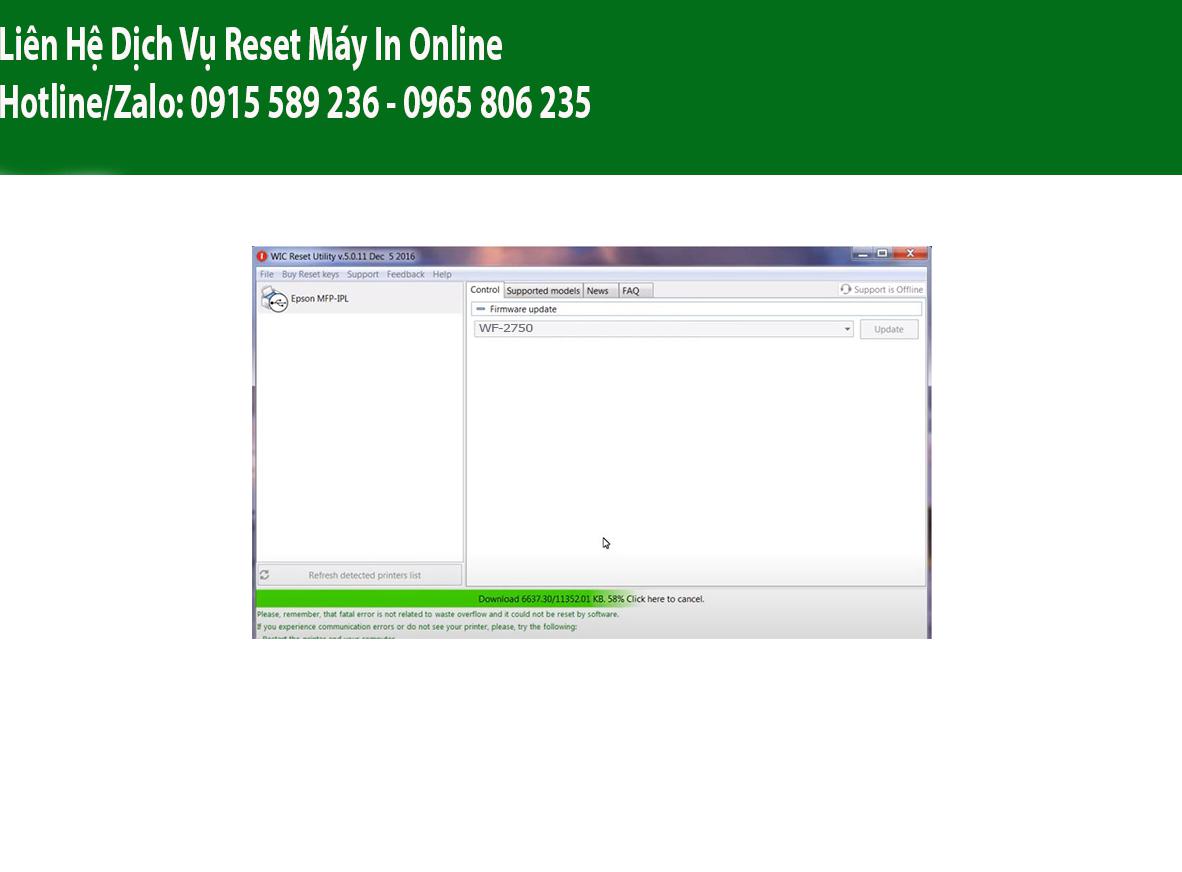 Key Firmware May In Epson WF-2750 Step 9